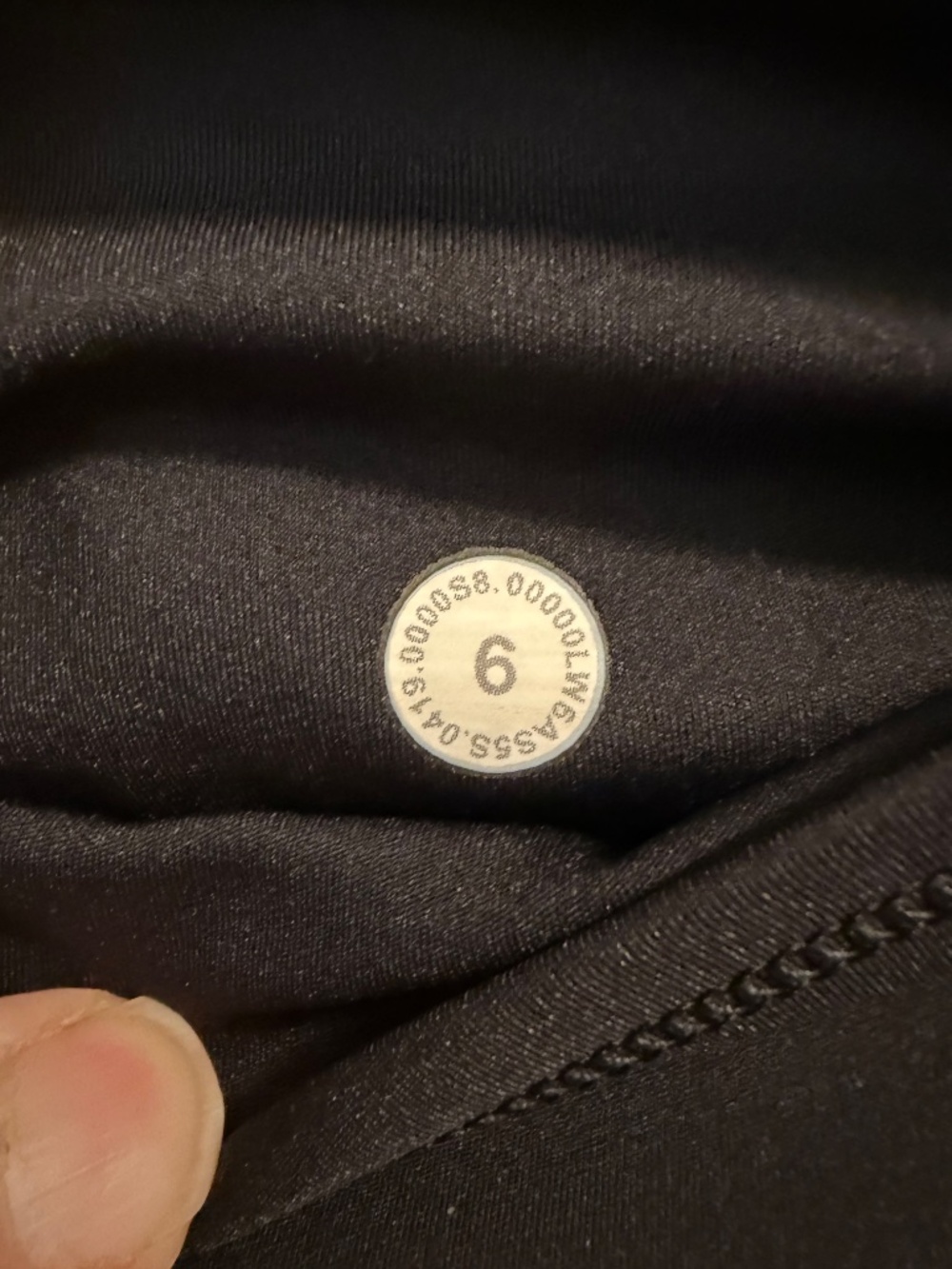 💎 Lululemon Fast and Free High-Rise Cropped Leggings 19" - Black (Size 6) ✨ - Picture 6 of 8
